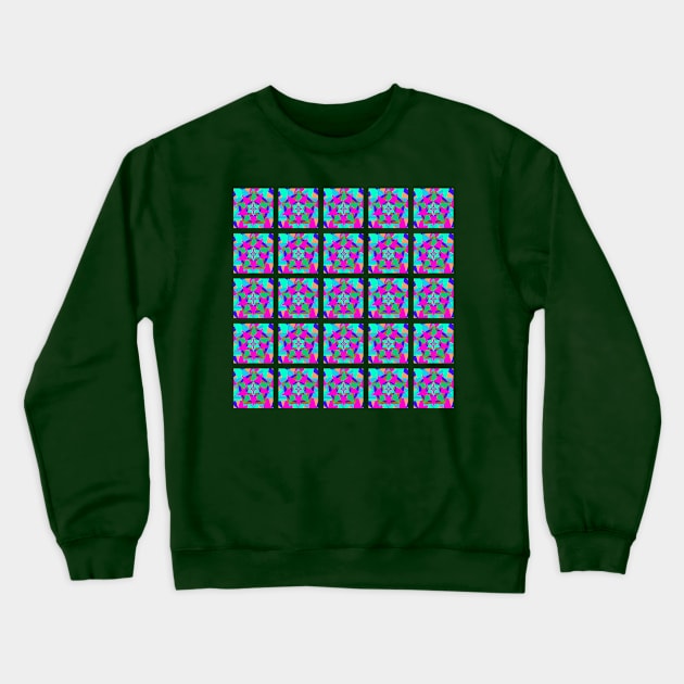 Ekaa wallpaper pattern 25 Crewneck Sweatshirt by "Ekaa Digi Arts"